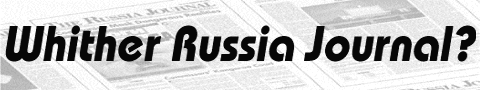Whither Russia Journal?