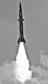 A launched missile