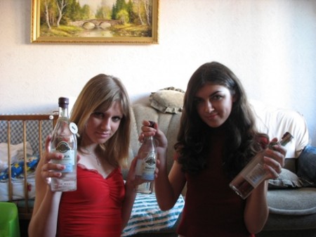vodka dp girls