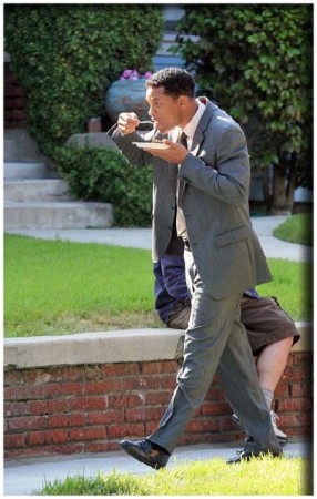 Will on set