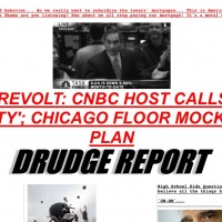 This Dumbfuck Drudge Hero Rick Santelli Told CNBC Viewers Last September That America's Economy "Absolutely Will Get Healthy" ... Just Before It Crashed!