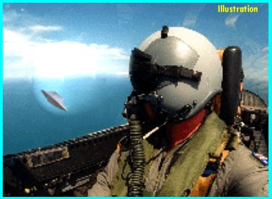Pilot Chasing UFO Pilot Chasing UFO