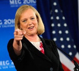 MEG WHITMAN: STINGIEST BILLIONAIRE IN AMERICA?  (Or: Top 8 Reasons Why Borat Would Vote For Meg Whitman)