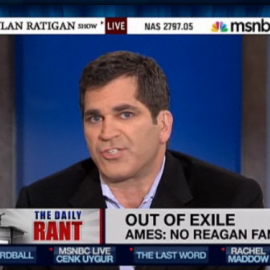 Ronald Reagan Unplugged: Mark Ames Rants About The Gipper on The Dylan Ratigan Show 
