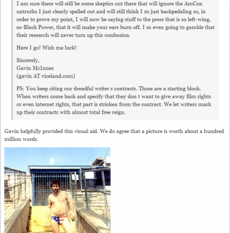 Letter to Gawker from Gavin McInnes Letter to Gawker from Gavin McInnes