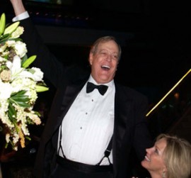 David Koch Laughs At Tea Party Peasants