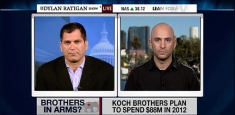 dylan ratigan - mark ames - yasha levine - charles koch - msnbc - exiledonline