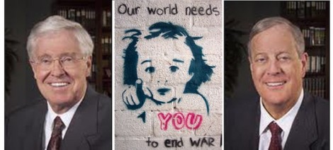 koch antiwar bullshit