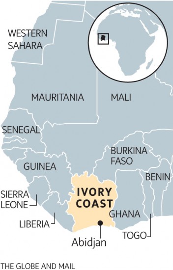 Ivory-Coast-map