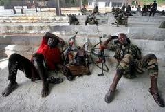 Ouattara guys resting