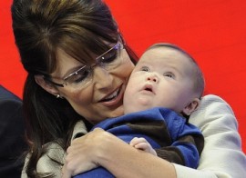 Sarah Palin-with trig