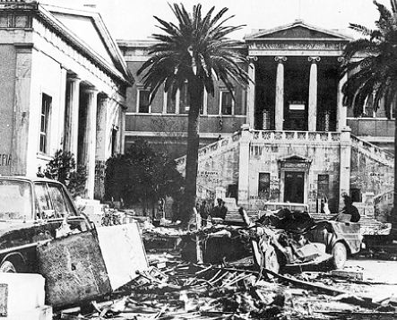 student uprising greece aftermath 1973