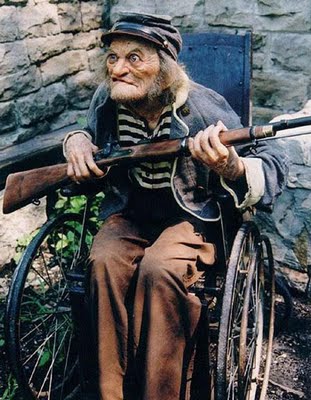 confederate angry old man
