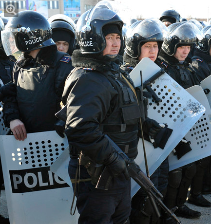kazakh police english