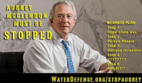 Aubrey mcclendon must be stopped