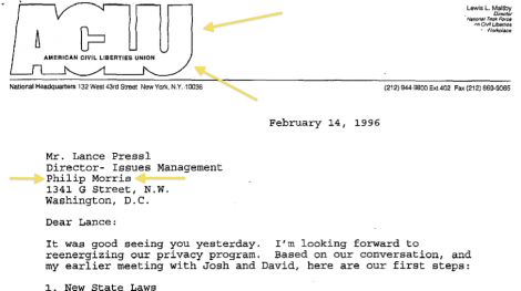 aclu maltby to philip morris screenshot1