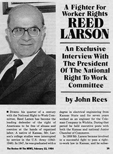 right to work reed larson